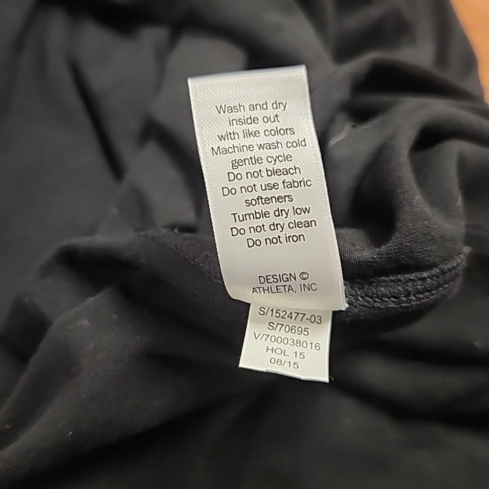 Athleta Take The Heat Turtleneck in Black HEAT-GENERATING Size XL #152477 - Picture 5 of 12